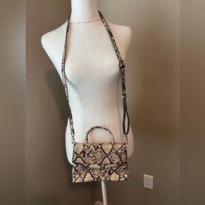 Snake Print small purse